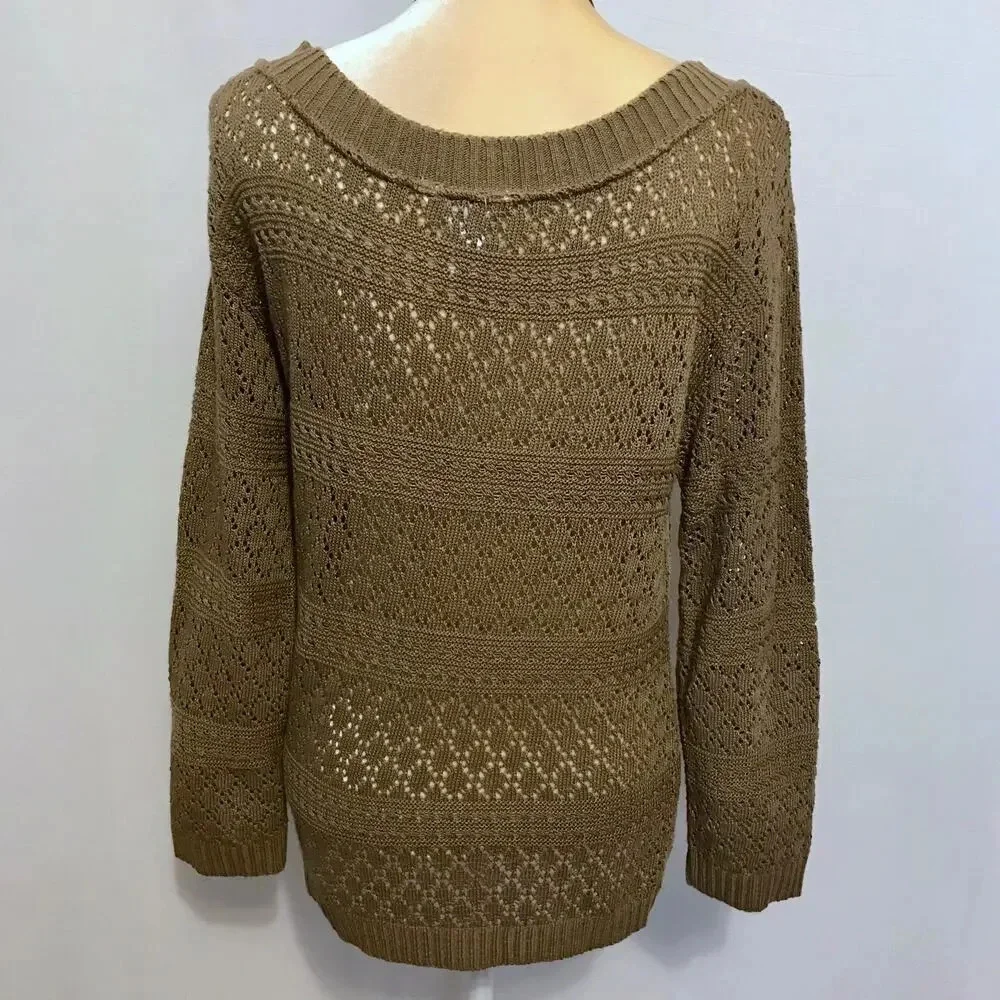 Candie's Scoop Sweater Women M